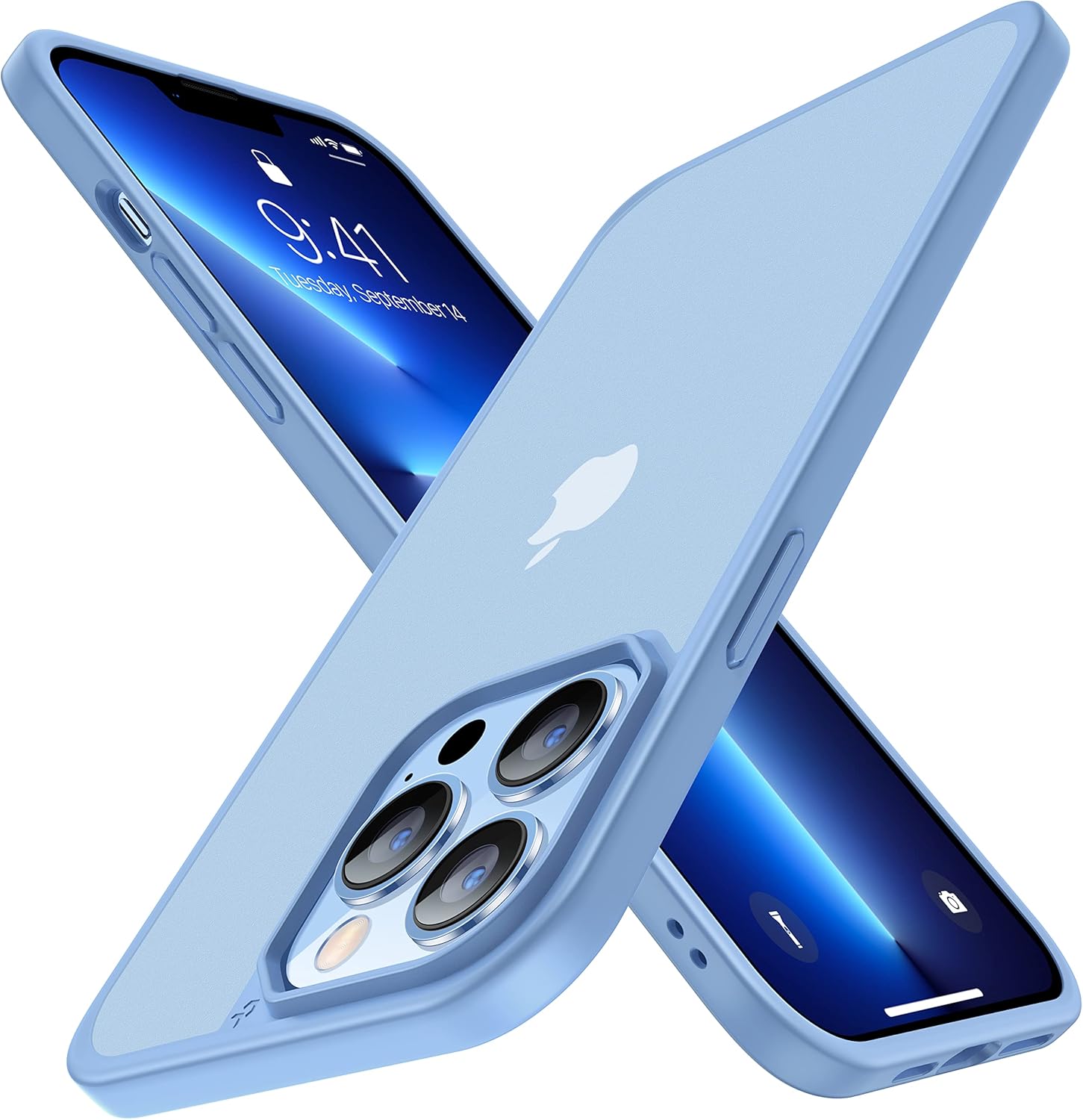 CASEKOO Matte Finish iPhone 13 Pro Case [SGS Certified Military Drop