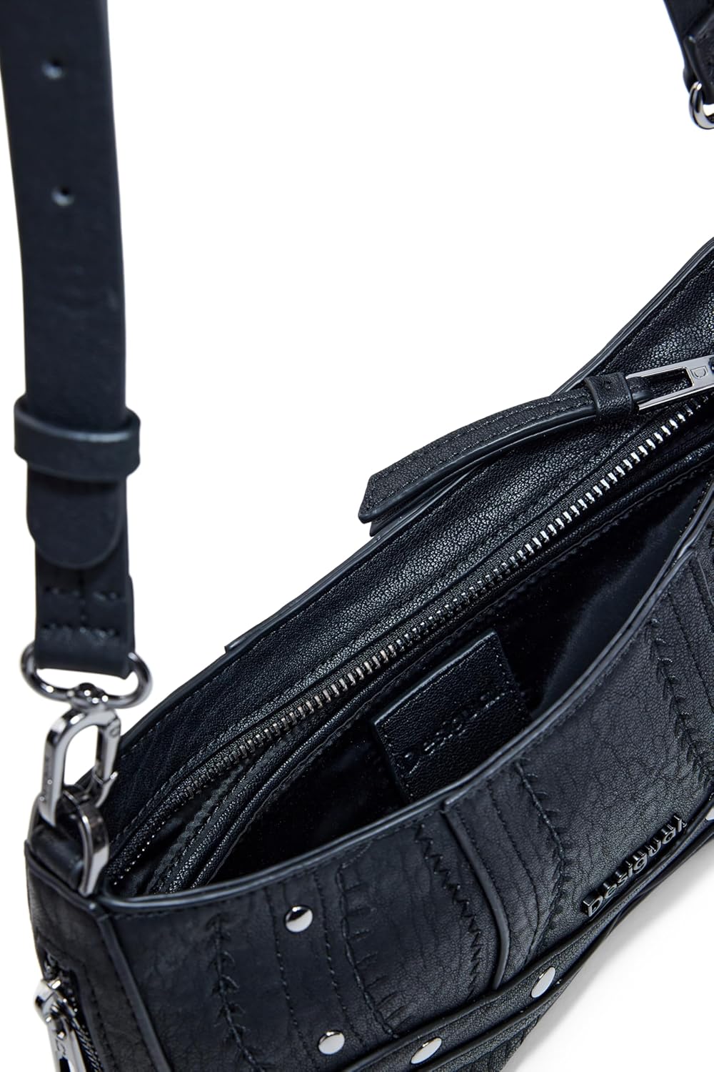 Shoebedoo Cross Body Bag With Card Slots Desigual Accessories PU アクロスボディバッグ,  グリーン Desigual Desigual Accessories PU アクロスボディバッグ