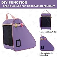 Vista 5 de Bolsa para Patines de Hielo, En Línea, Roller y Quad - Para Niños y Adultos