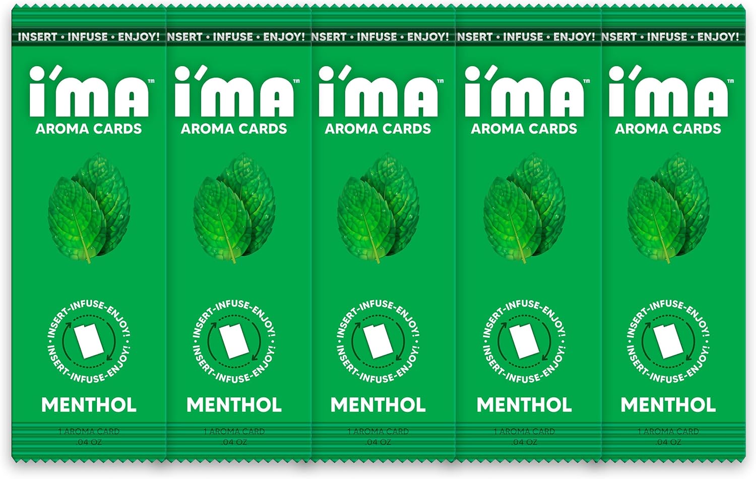 Amazon.com: I'ma Aroma Card - Menthol Flavor - Insert, Infuse, Enjoy ...