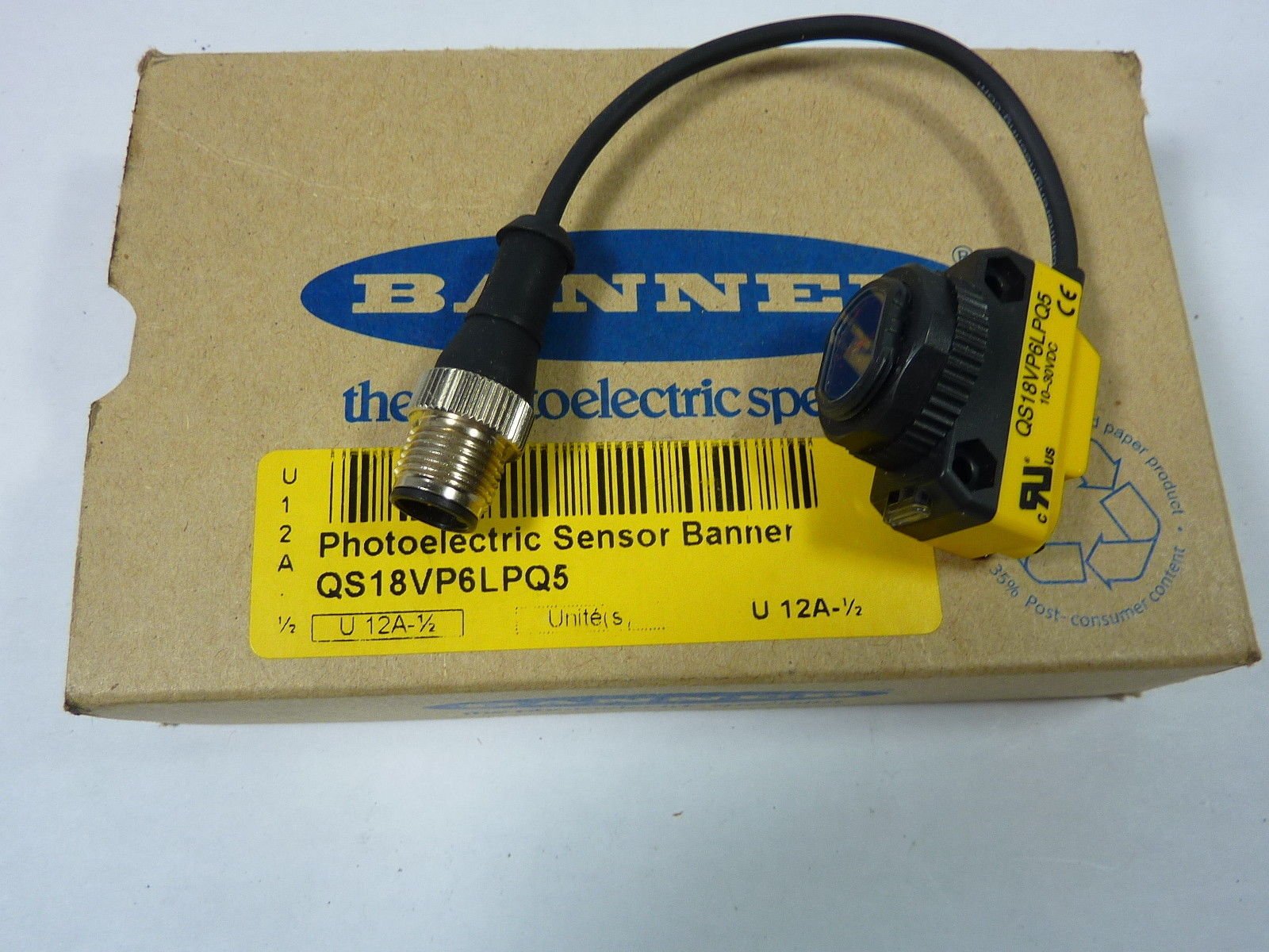 JOHNSON CONTROLS NSB8BPN240-0 Network Sensor,White,Logo