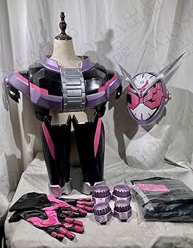 仮面ライダータイクン 役 コスプレ用衣装フルセット 塗装完 仮面
