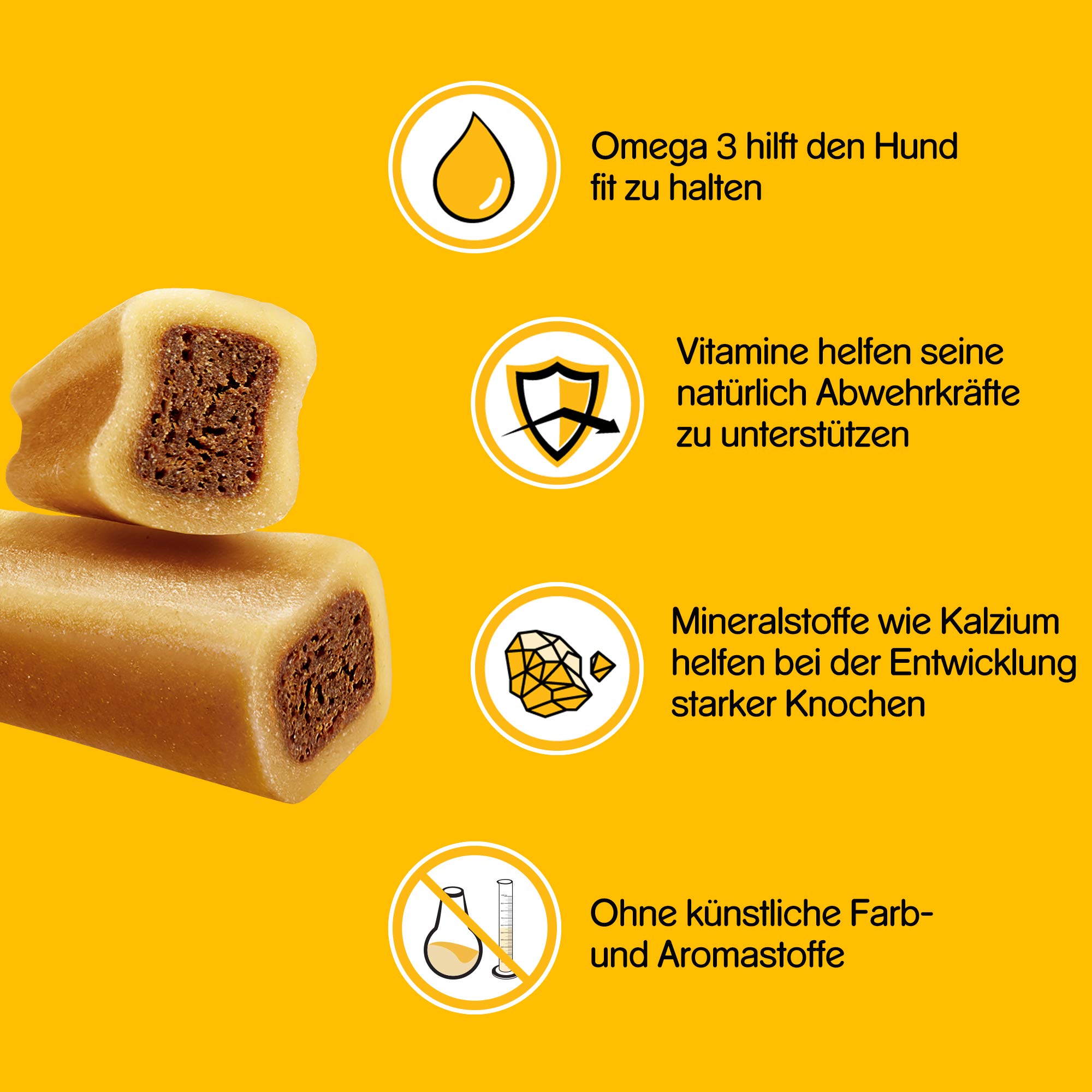 Pedigree Riesenknochen Maxi Hundesnack / 12 Packungen (12 x 210 g)