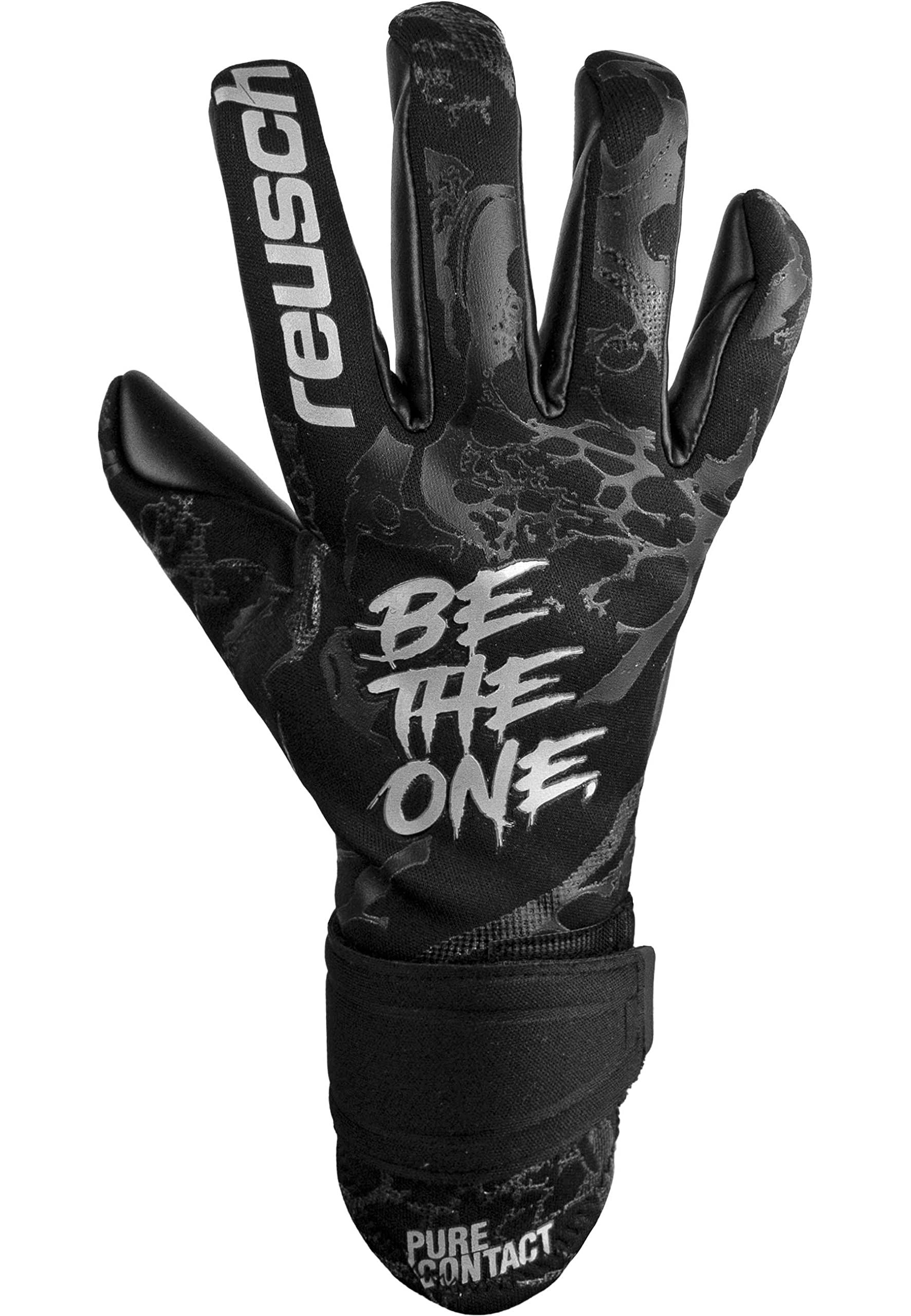 Reusch Pure Contact Infinity guanti da portiere aderenti e traspiranti guanti da calcio per adulti per uomo e donna, particolarmente adatti per l'erba sintetica