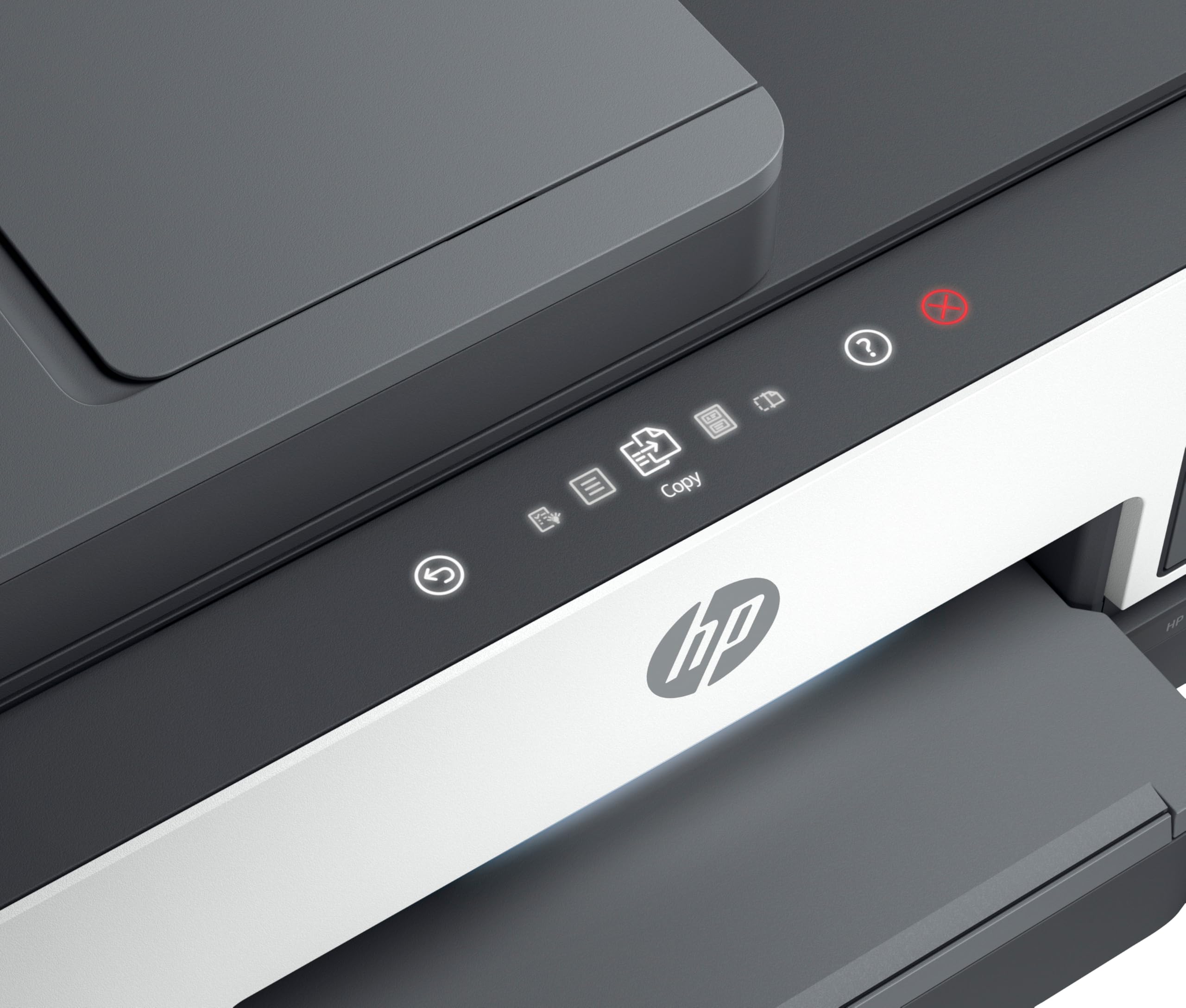 HP Smart Tank 7605 Stampante Multifunzione a Colori, Serbatoio d'Inchiostro, Fino a 12000 Pagine Nero, 8000 Pagine Colore, F/R Automatica, Wi-Fi, Grigia