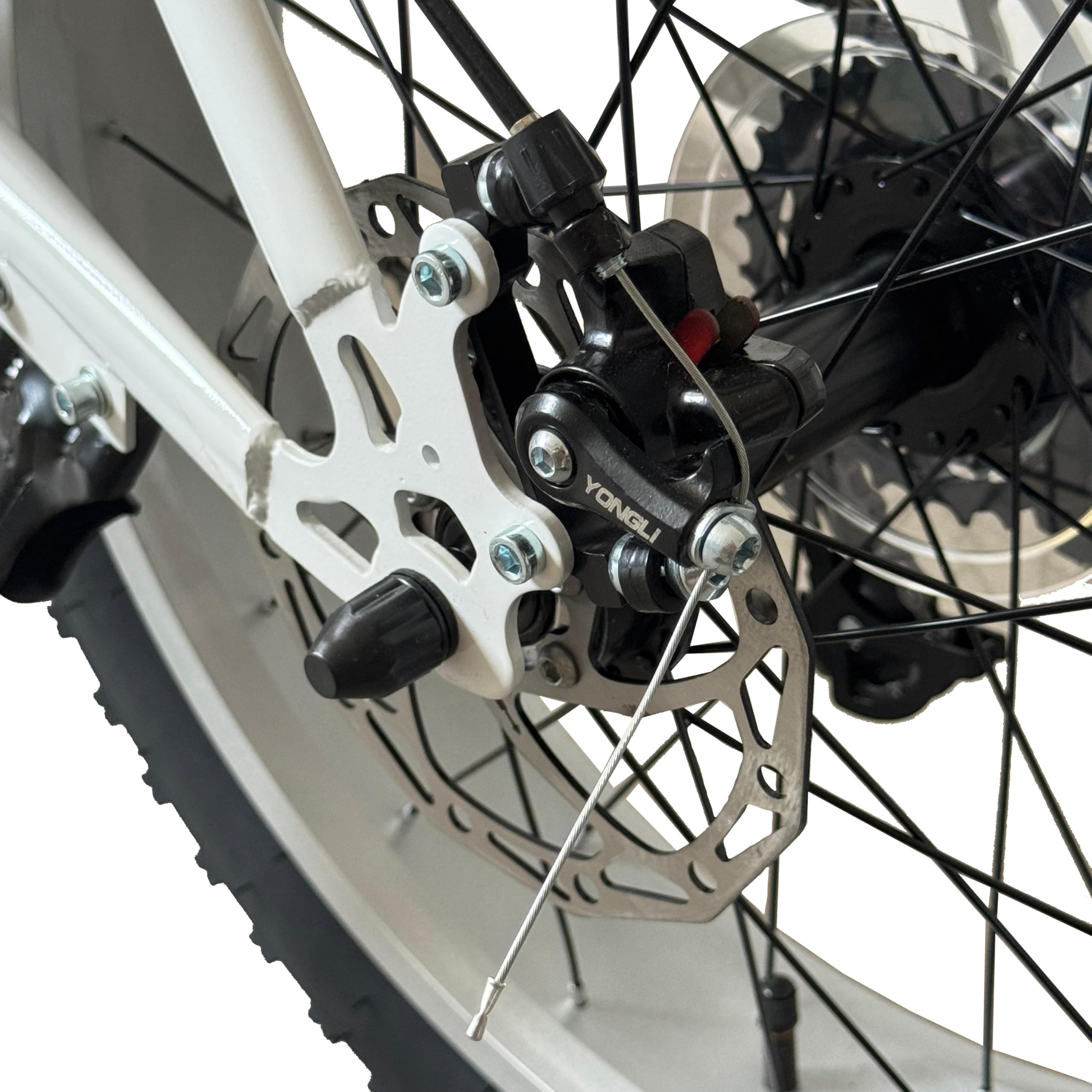 FATWHEEL Bicicletta per bambini misura 20", Fat Bike con Freni a Disco, Ruote Grosse Antiscivolo, Telaio Robusto, Bici per Ragazzi 7-12 Anni, MTB per Tutti i Terreni