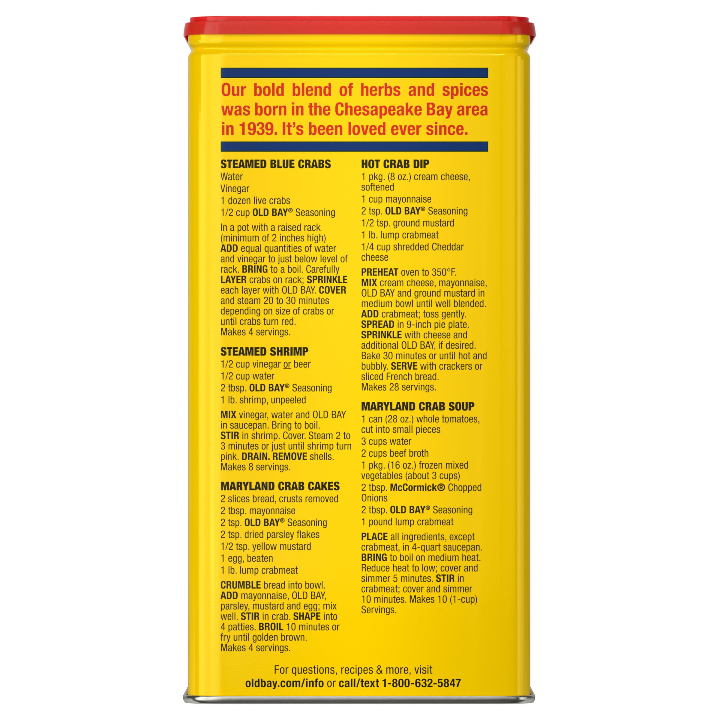 Old Bay Seasoning, 1 Pound
