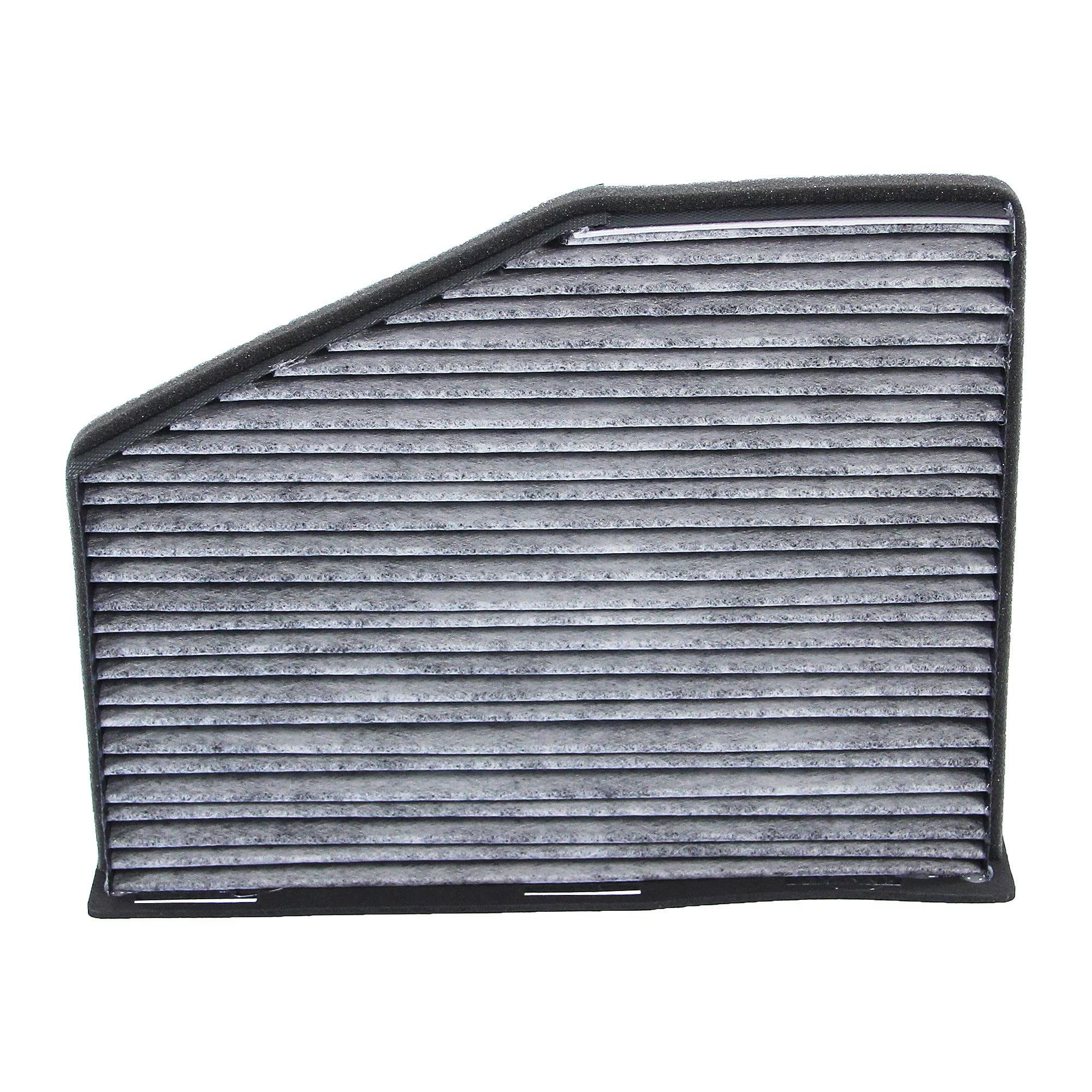 BESTPRICE Paquete de inspección juego de filtros con 1x filtro de aceite, 1x filtro de aire,1x filtro de habitáculo (carbón activado), 1x filtro de combustible, 1x tapón de drenaje de aceite con junta