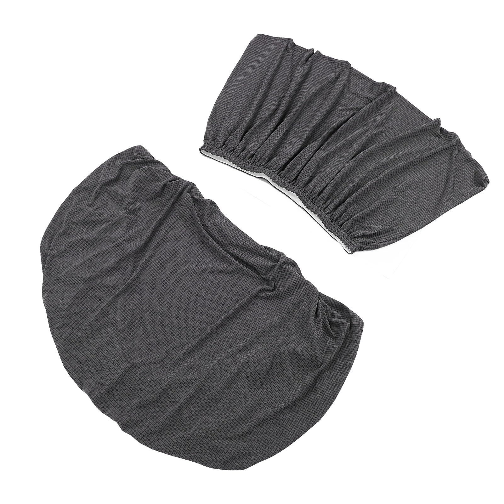 Housse élastique gris foncé pour banquette dinette de camping-car