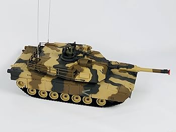 RCバトルタンク 1/24 アメリカ軍主力戦車 M1A2 エイブラムス砂漠迷彩 Amazon | 1/24 RCバトルタンク アメリカ軍主力戦車 M1A2