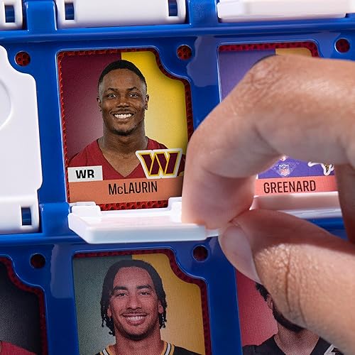 Miniatura 9 de Guess Who NFL Edition Juego de mesa  Juego oficial de la NFL para niños y familias  A partir de 6 años  2 jugadores  15 minutos  Juegos de fútbol