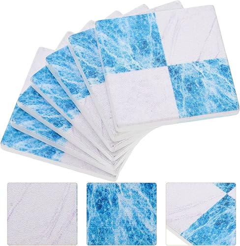 Miniatura 7 de Gadpiparty 18 tableros de piso para casa de muñecas en miniatura para casa de muñecas en escala 112 tableros de piso para casa de muñecas muebles de