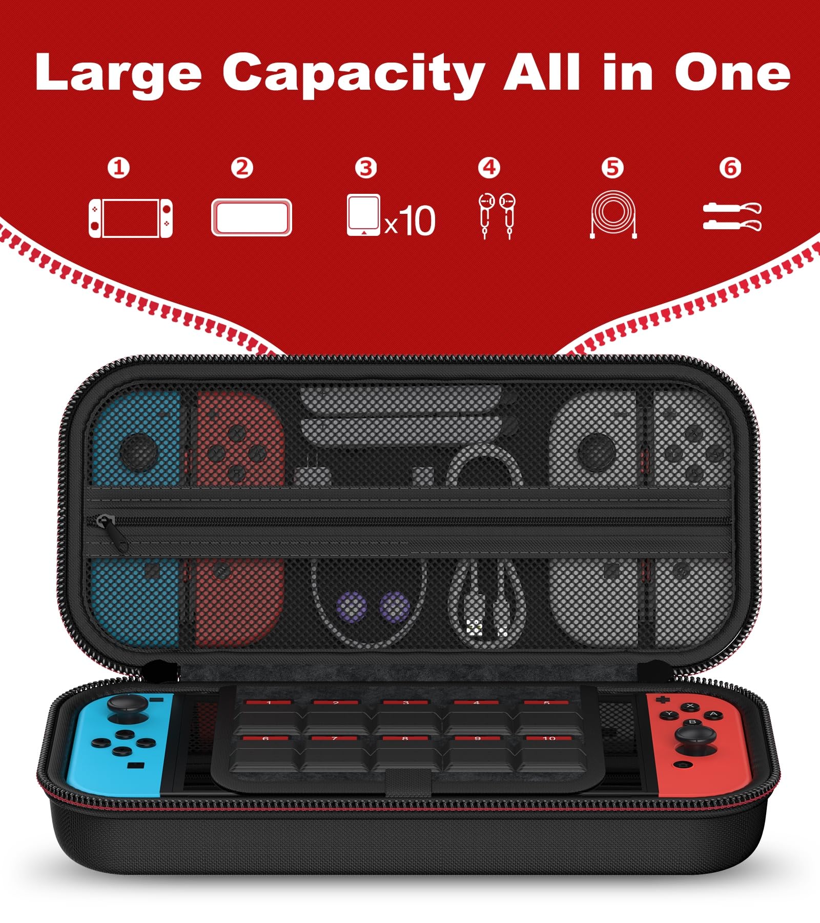 Amazon.com: Spican Switch 2 Case Compatible with Nintendo Switch 2