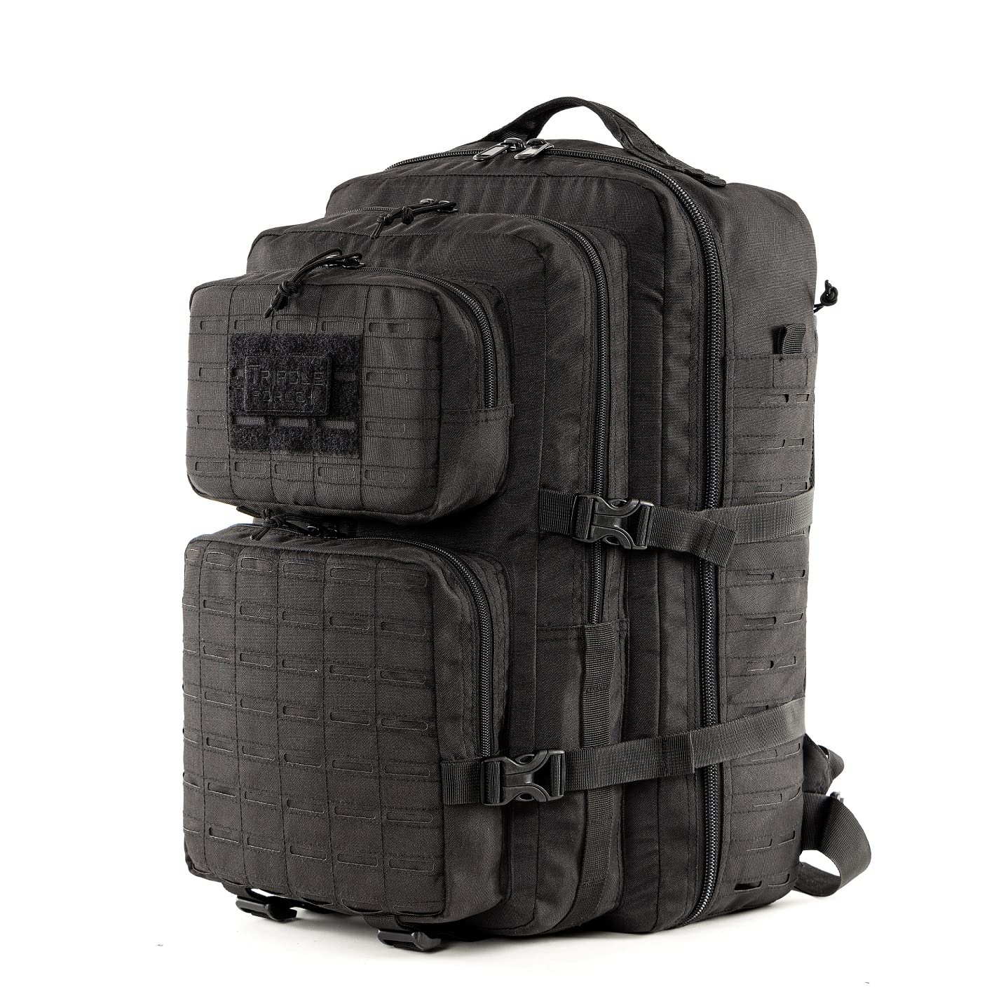 TRIPOLE Force Plus Tactical Army 50 Litre Bag & Backpack with Laser-cut MOLLE