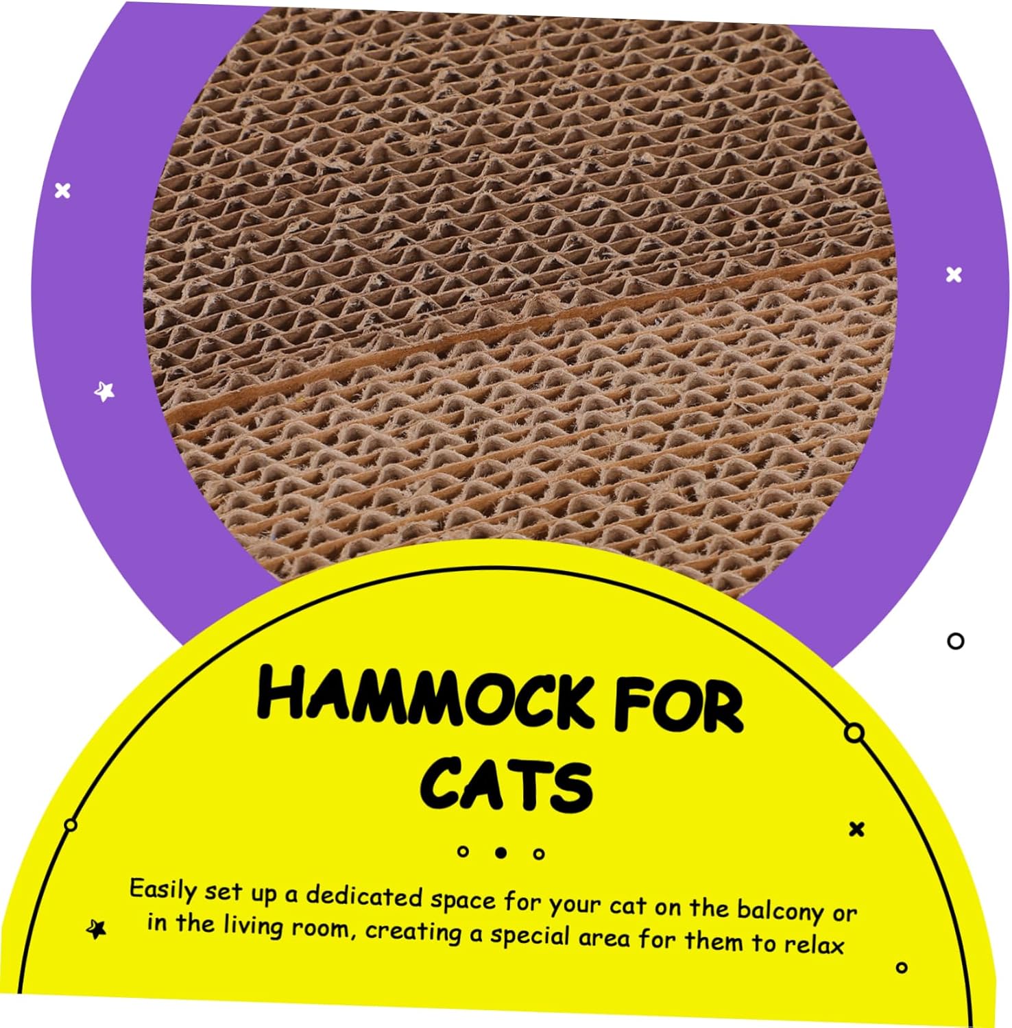 Cat Window Perch with Strong Suction Cups Elevated Cat Bed Hammock for Windowsill Balcony Living Room Year Comfort with Scratching Boards for Cats Up