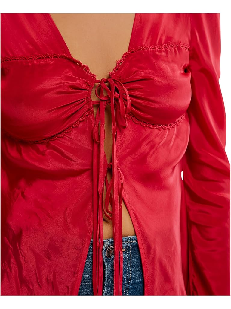 Black Free People Bali Ariel Top