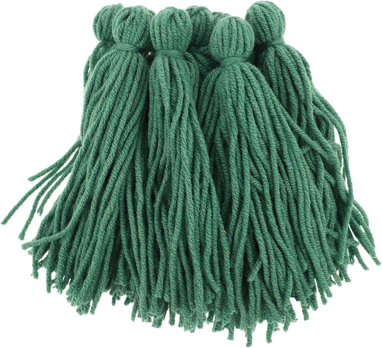 INOOMP 10pcs Spawning Mops for Aquarium Fish Breeding Floating Hideout for Breeding Fish Tank Decor Shrimp Shelter Hiding Grass for Aquarium