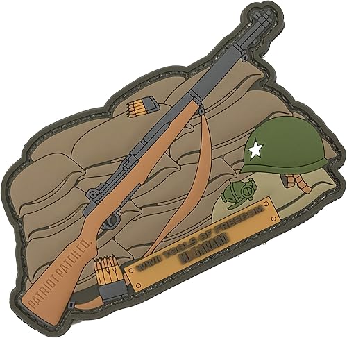 Miniatura 2 de Patriot Patch Co - Parches históricos para armas de la Segunda Guerra Mundial