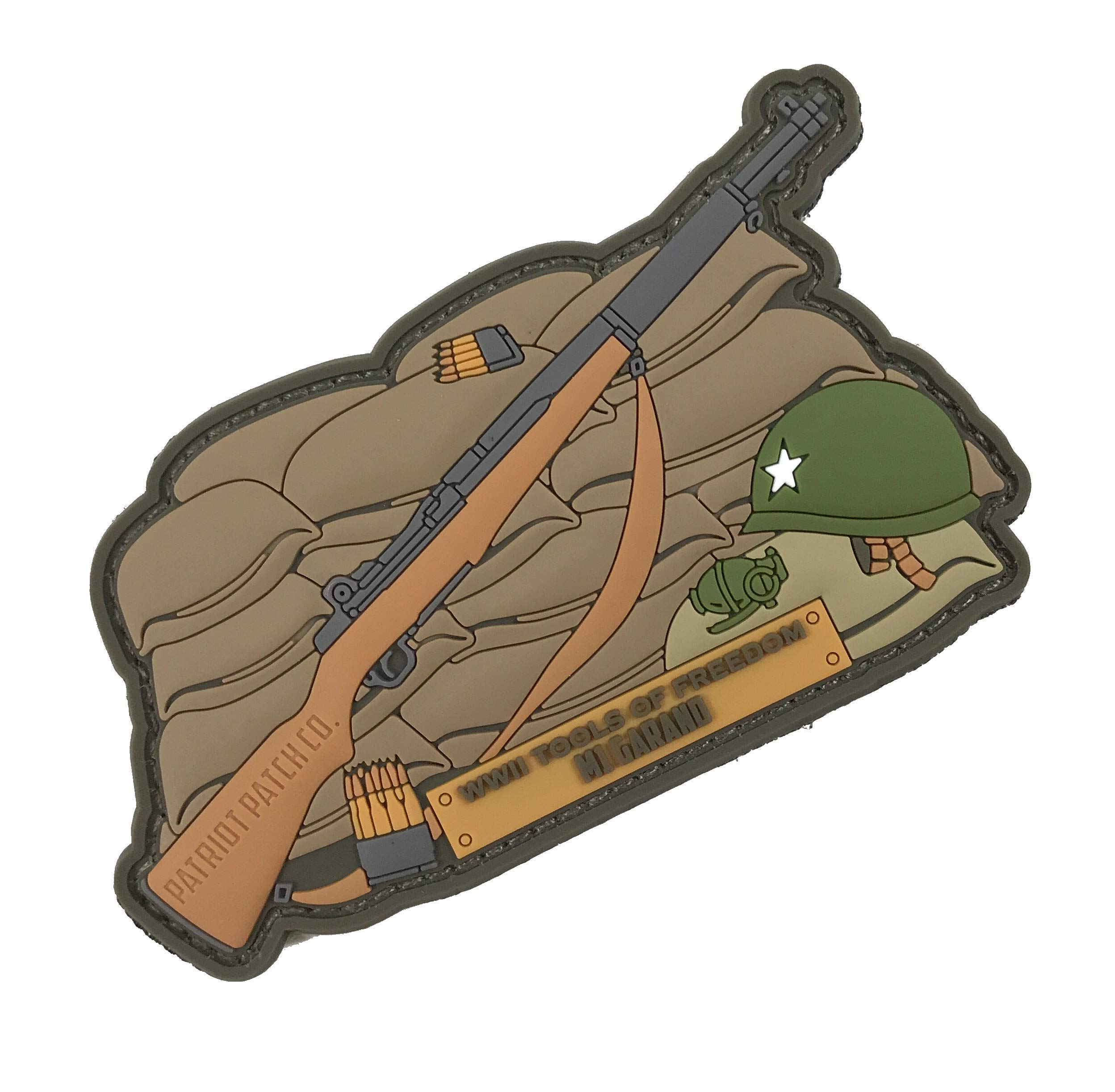 Patriot Patch Co - WWII Historical Gun Patches (M1 Garand)