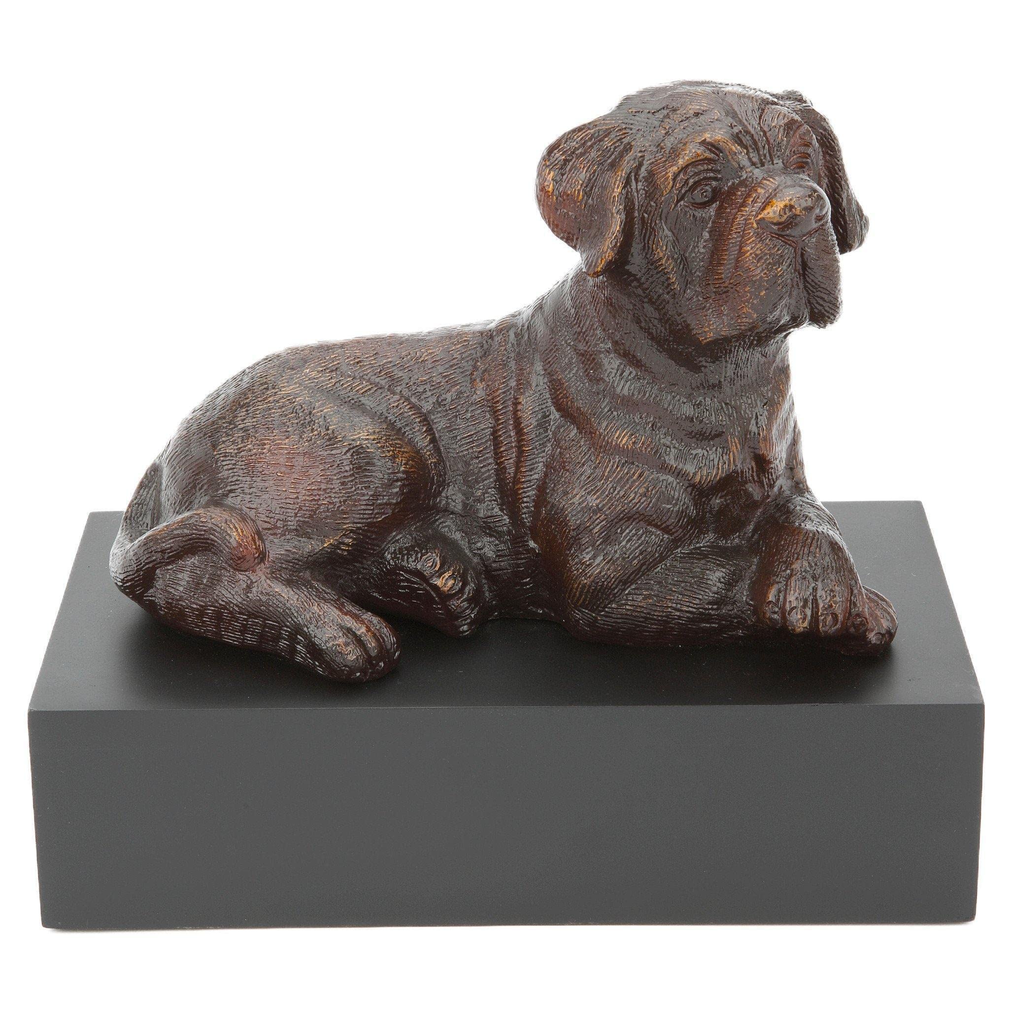 Urns UK Infinity Dudley Art Dog Urn, Bronze