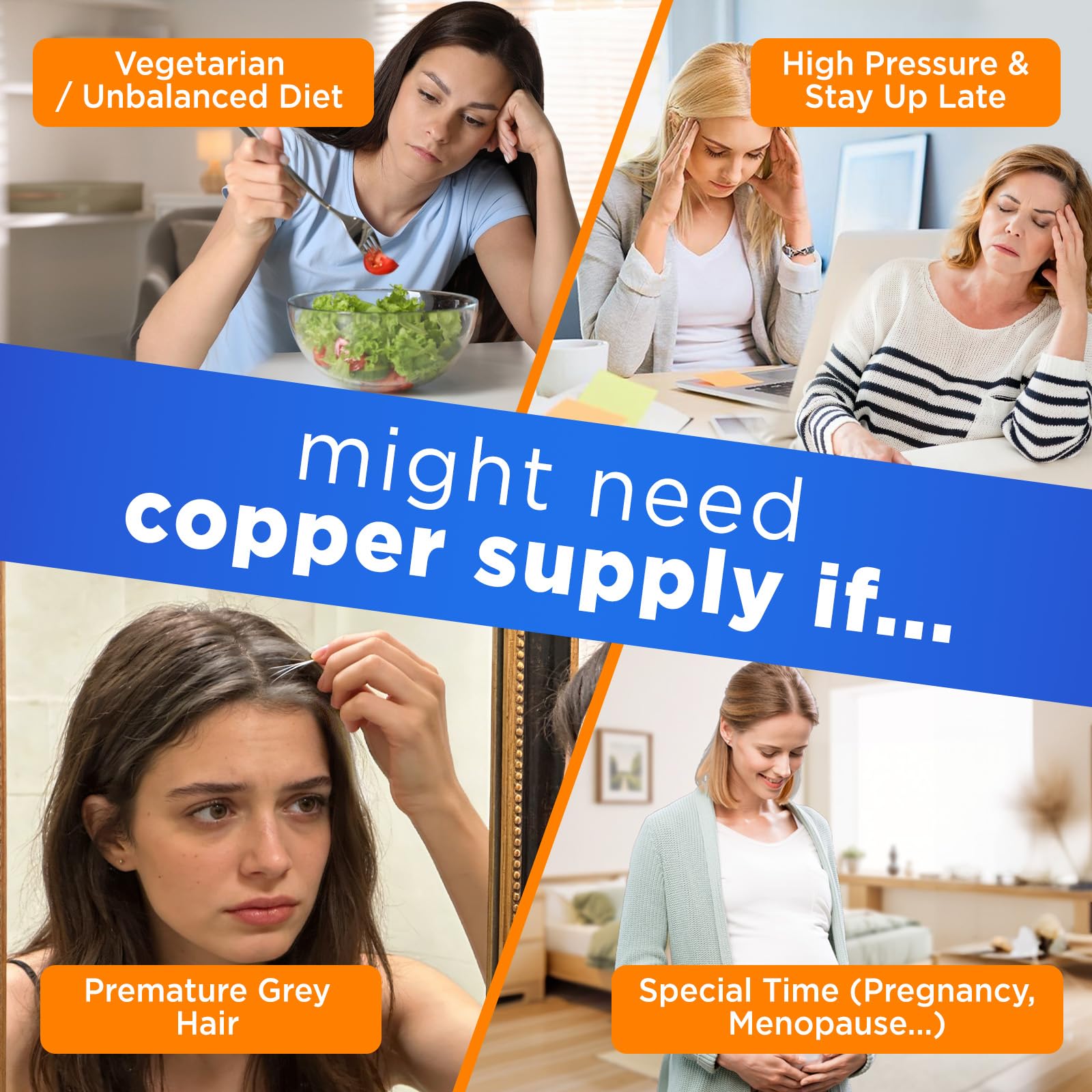 Copper Supplements Gummies, 2mg Chelated Copper Glycinate, 60 Count — Amazon image 3