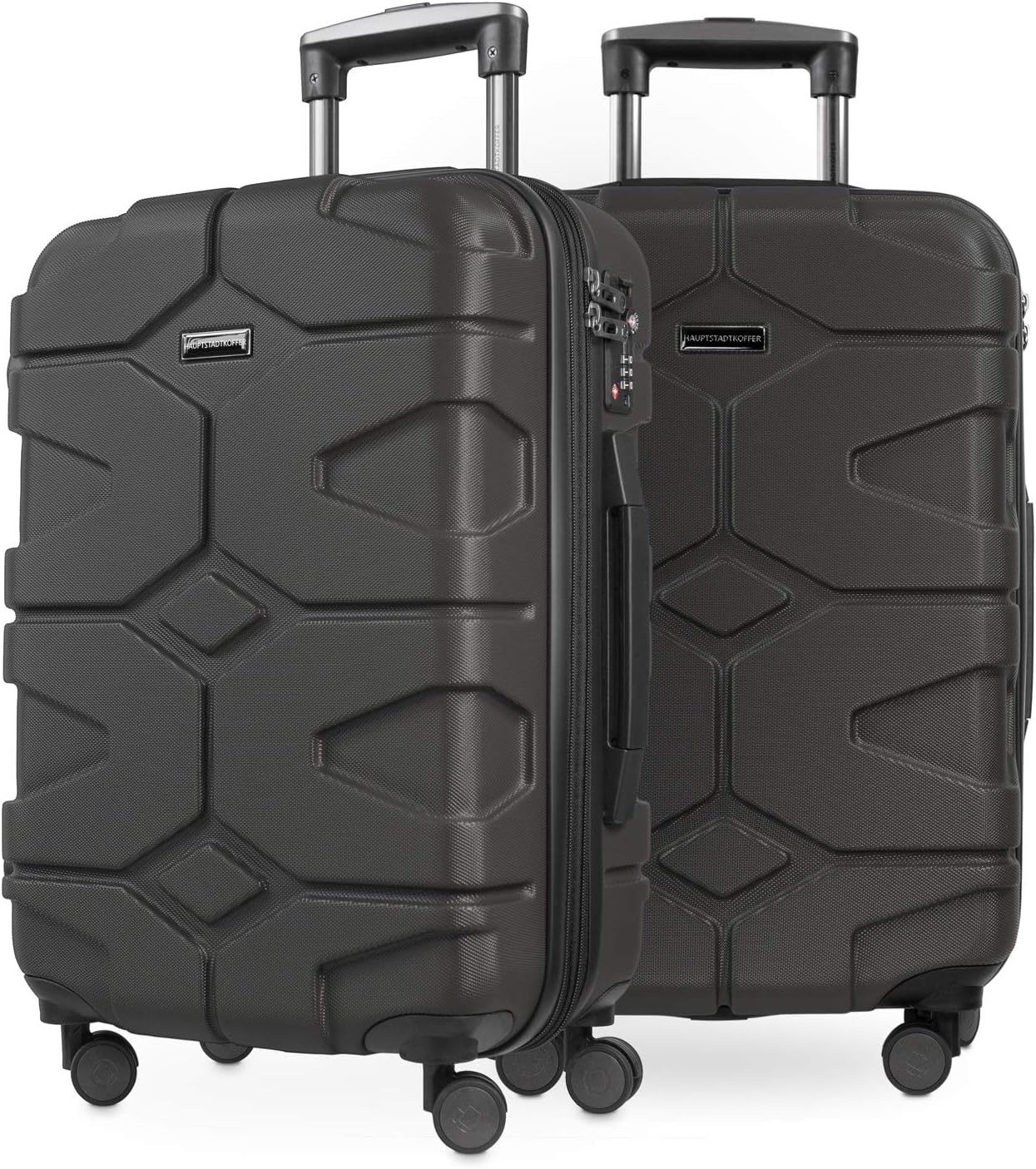HAUPTSTADTKOFFER - X-Kölln - Handgepäck Hartschalen-Koffer Trolley Rollkoffer Reisekoffer, TSA, 55 cm, 50 Liter, Camouflage