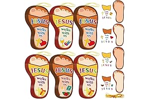 Qyeahkj Easter Christian Crafts: 64 Sets DIY Crafts Kit for Christian Kids