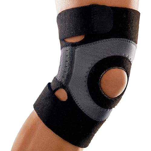 Vista 10 de Futuro Soporte de rodilla de rendimiento, ideal para apoyo general y ejercicio, pequeño (paquete de 4)