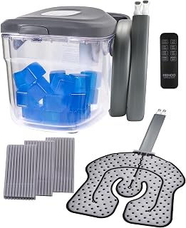 Cold Therapy System, Quiet Ice Machine for Knee After Surgery, Cryotherapy Machine, with a Remote-Control and a Universal Pad for Knee, Elbow, Ankle, Shoulder and Lumbar