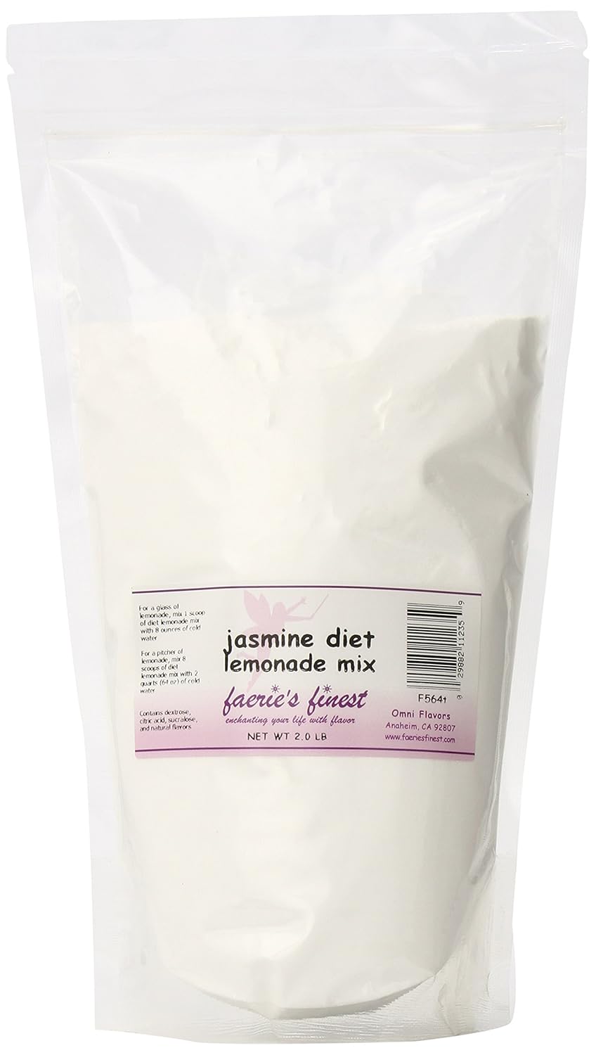 Faeries Finest Jasmine Diet Lemonade Mix, 2 Pound Coffee