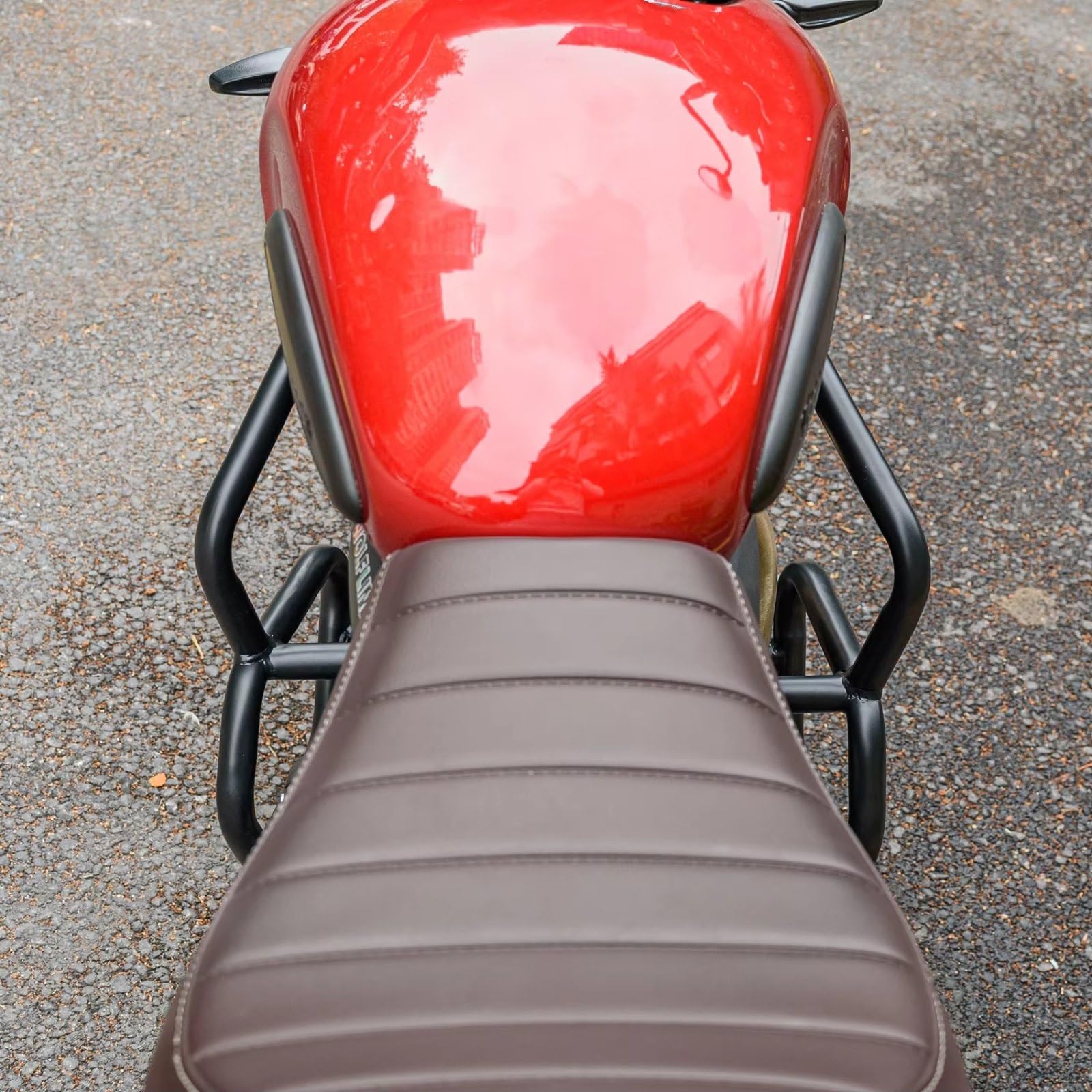 Paraurti Compatibile Con Triumph Per Speed ​​400 2024-2025 Moto Highway Crash Bar Paraurti Motore Carburante Per Barre Del Serbatoio