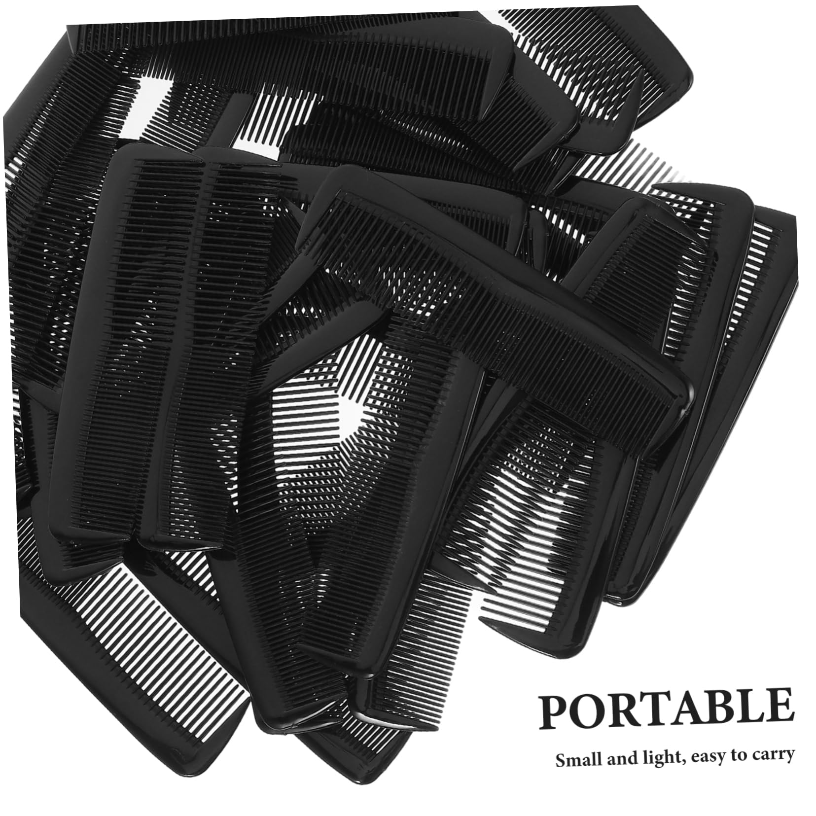 Beaupretty 150piezas Peine De Peluquería Portátil De Peine De De Cabello Para Salón y Doméstico Material y