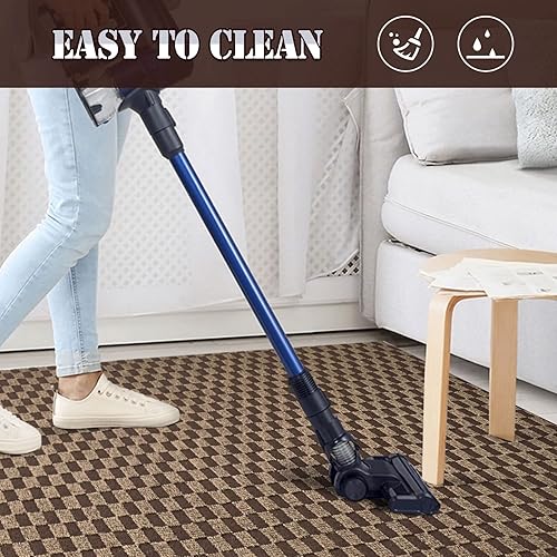 Miniatura 3 de ANTPOP Alfombra de pasillo de 3 x 8 pies, para interiores y exteriores, con parte trasera de goma, alfombra lavable para pasillo, entrada, cocina,