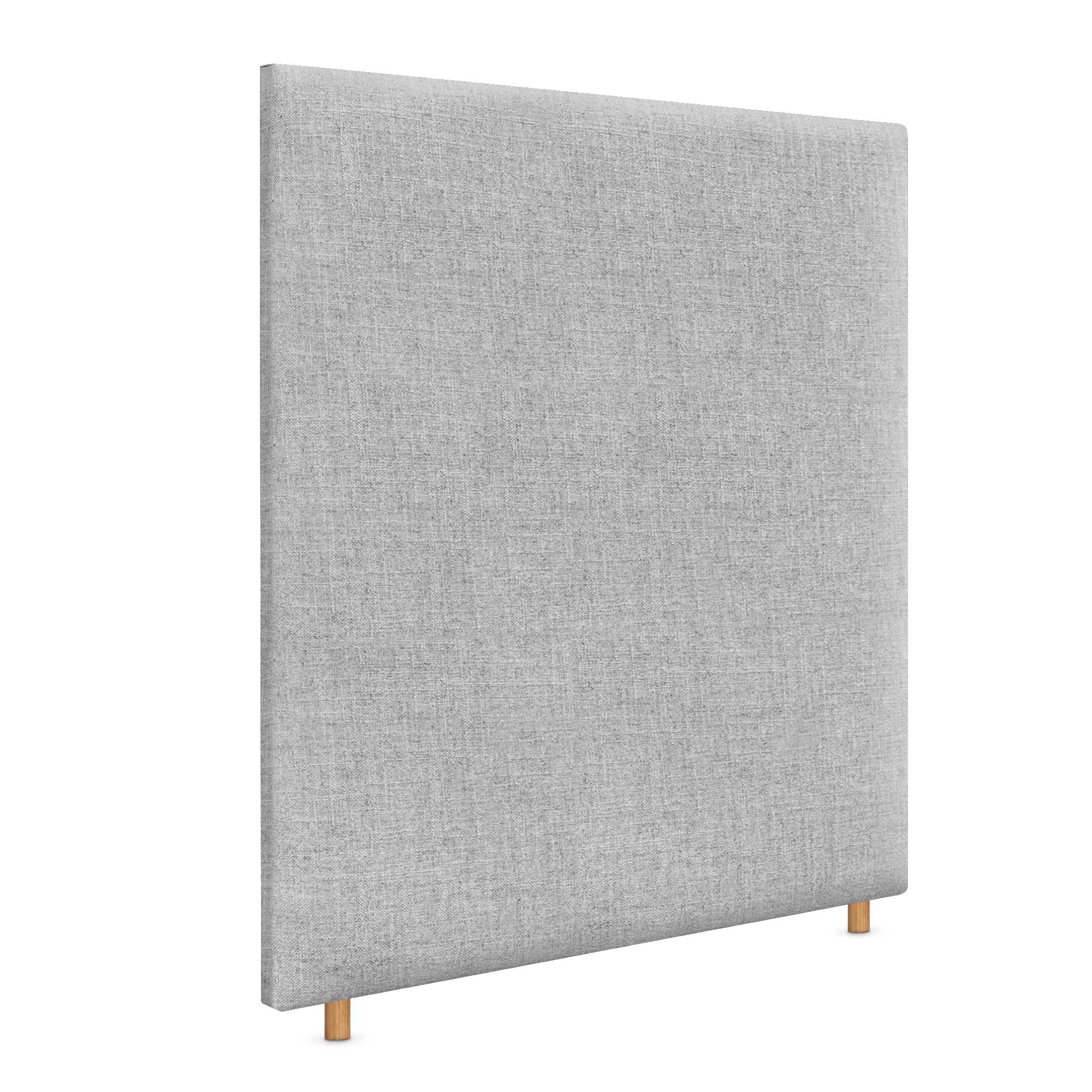 DHOME Testiera in Lino Naturalee Liscia Fino a Terra con Spessore di 8cm Testata imbottita Letto Camera da Letto Moderna Top Trending (Lino Perla, 105cm (Letti 90))
