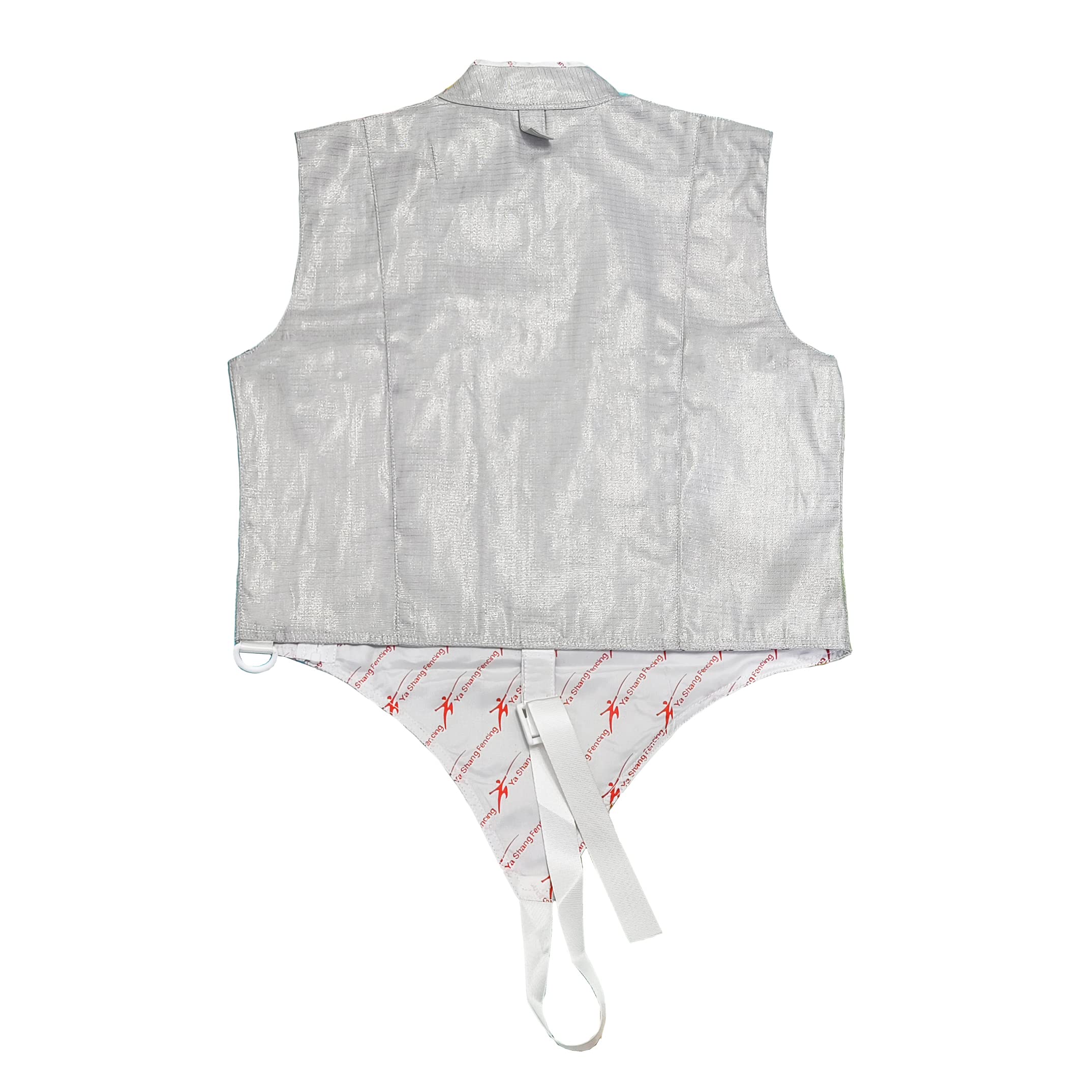 LEONARK Costume Lame d'escrime pour fleuret et Sabre - Veste en métal pour l'escrime Lavable en métal - Gilet en métal Sabre et Foil Vêtements Professionnels pour l'escrime pour Enfants et Adultes