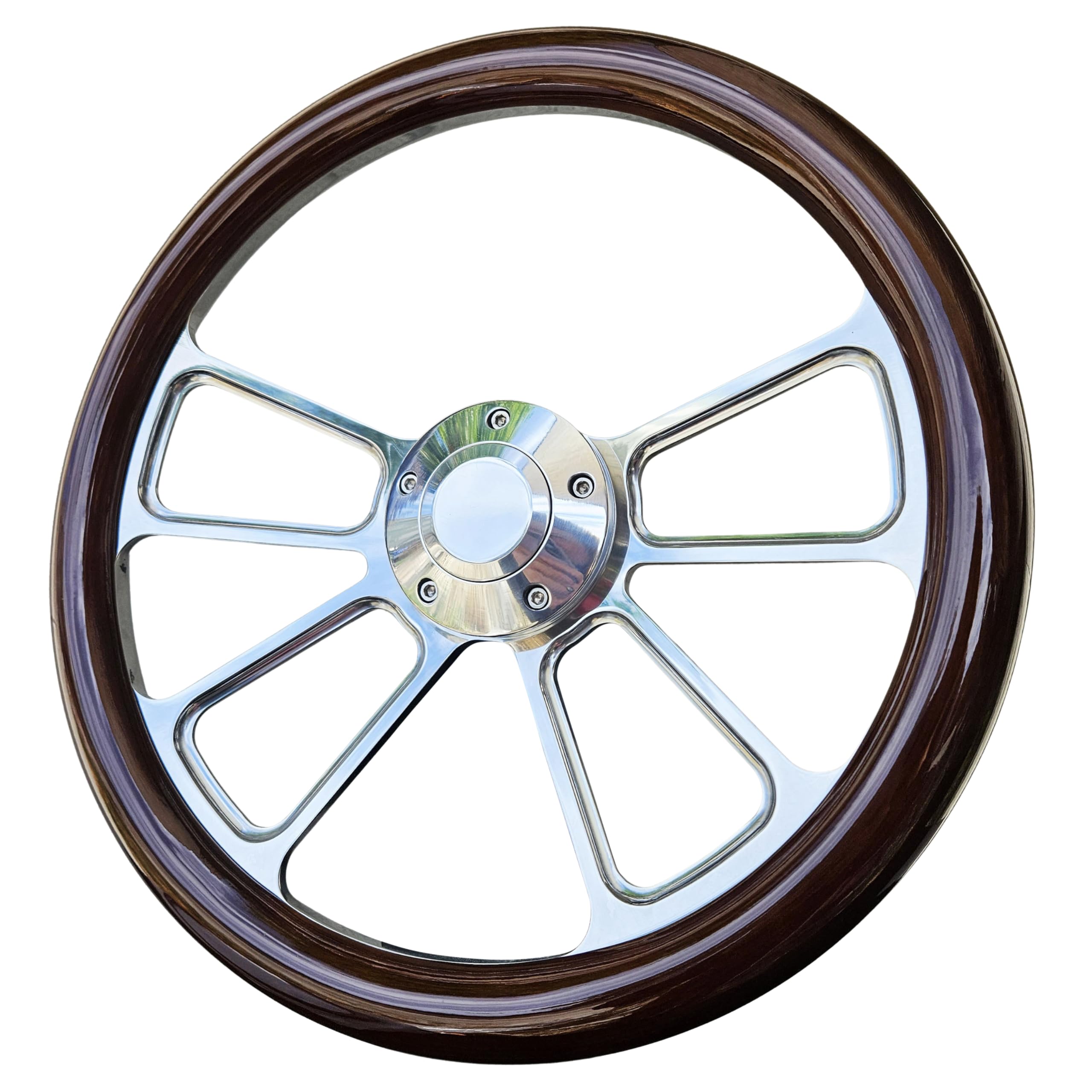Amazon.com: 14 in Forever Sharp Billet Octane Steering Wheel Dark