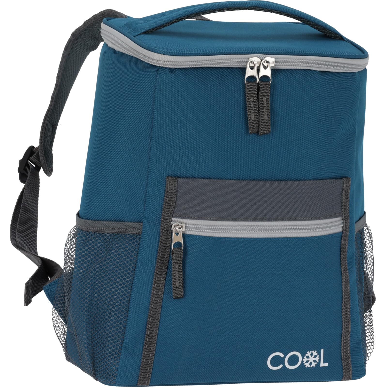 ABRUS® Cool Backpack Lunch Bag Portable Large Waterproof Insulated Foldable Camping Cooler Bag Lightweight - for Men & Women Outdoors Trip Picnic Work Beach (Cool Backpack, 12 Litre)