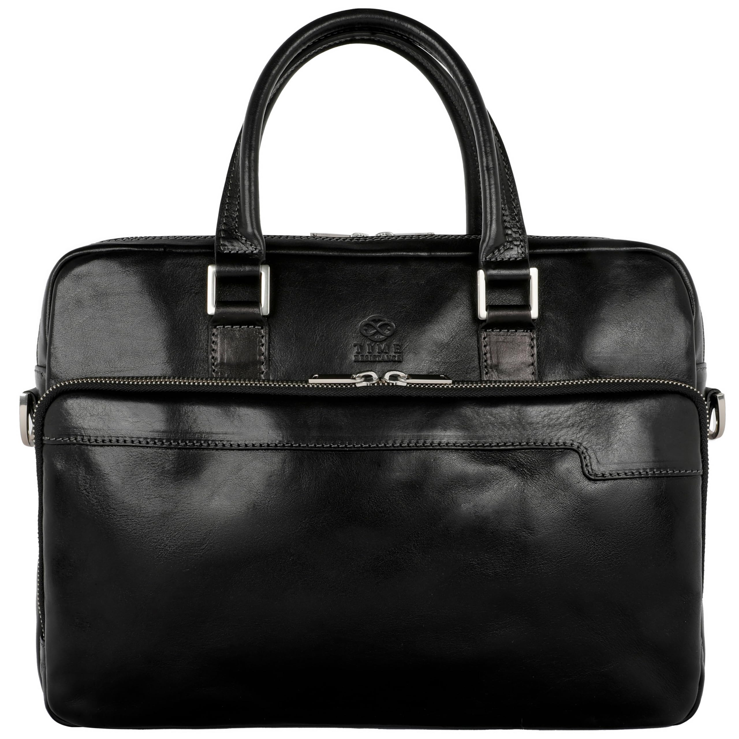 time-resistant leather briefcase for men and women