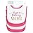 Hudson Baby Infant Girl Cotton Terry Drooler Bibs with Fiber Filling, My Mama, One Size