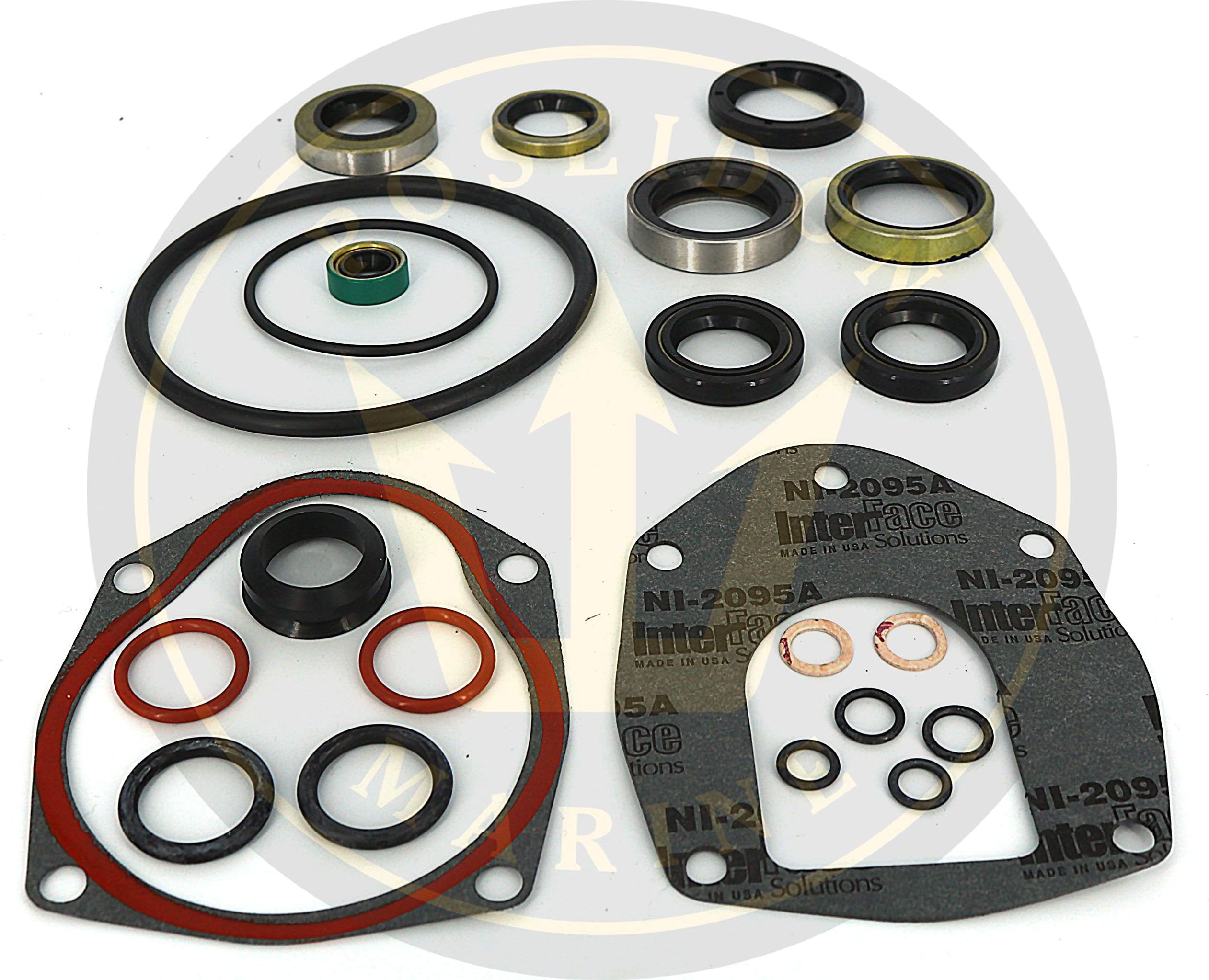Poseidon Marine Gearcase Seal kit for Mercruiser Alpha One Gen 2 RO: 26-816575A3