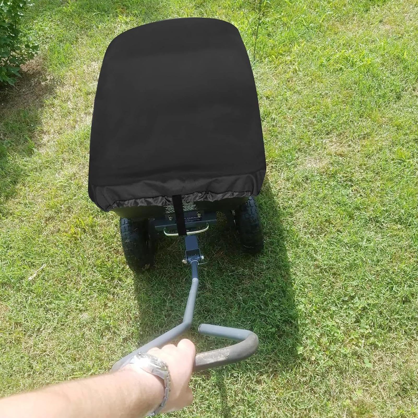Funda impermeable para carrito de la compra, resistente a los rayos UV, para uso al aire libre, jardín, camping, protección versátil para granero y césped