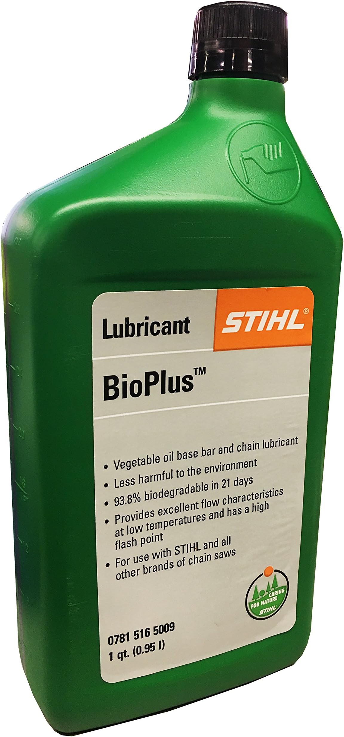STIHL 0781 516 5009 BioPlus Bar and Chain Oil, Quart