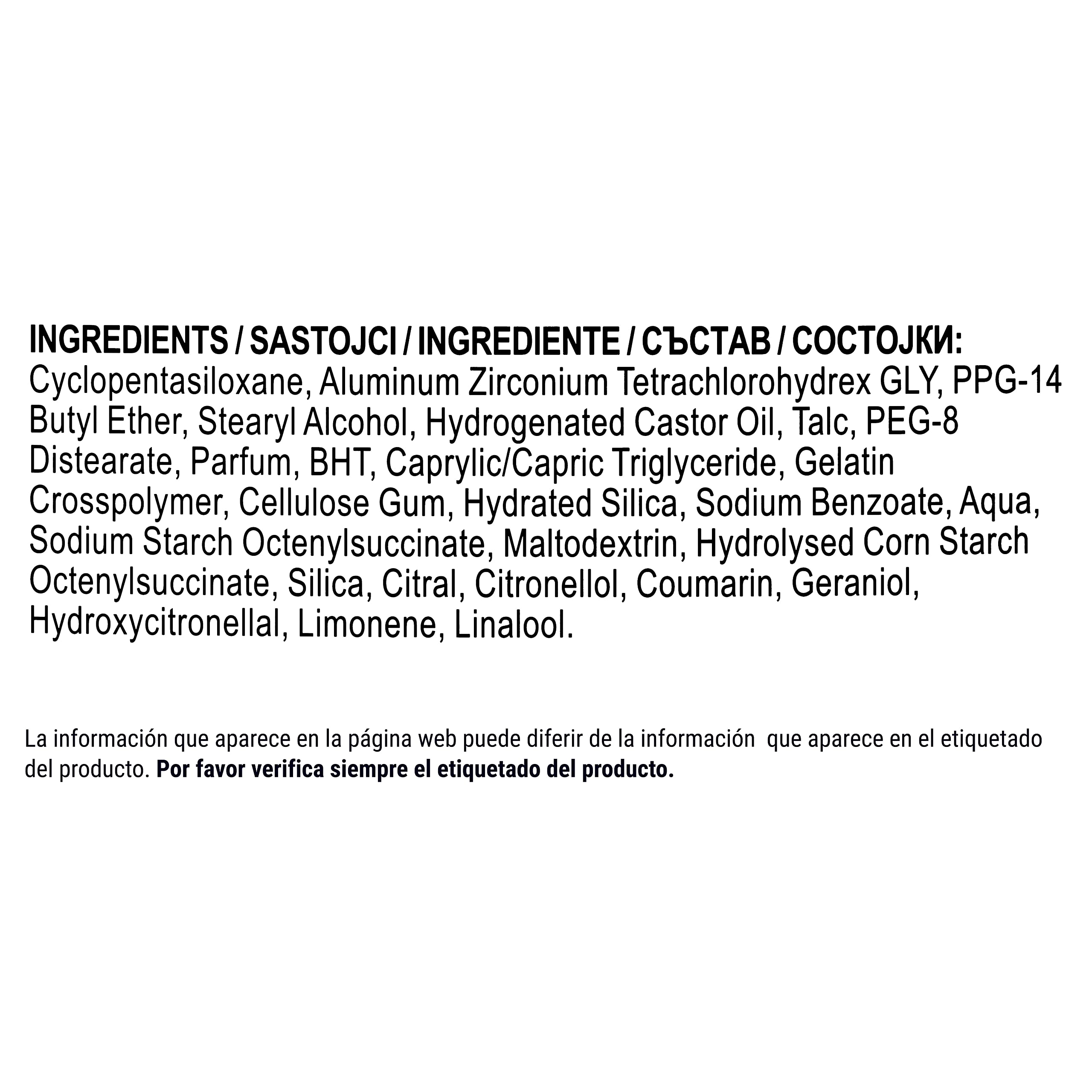 Rexona Desodorante Stick Antitranspirante para hombre Cobalt Dry 50ml
