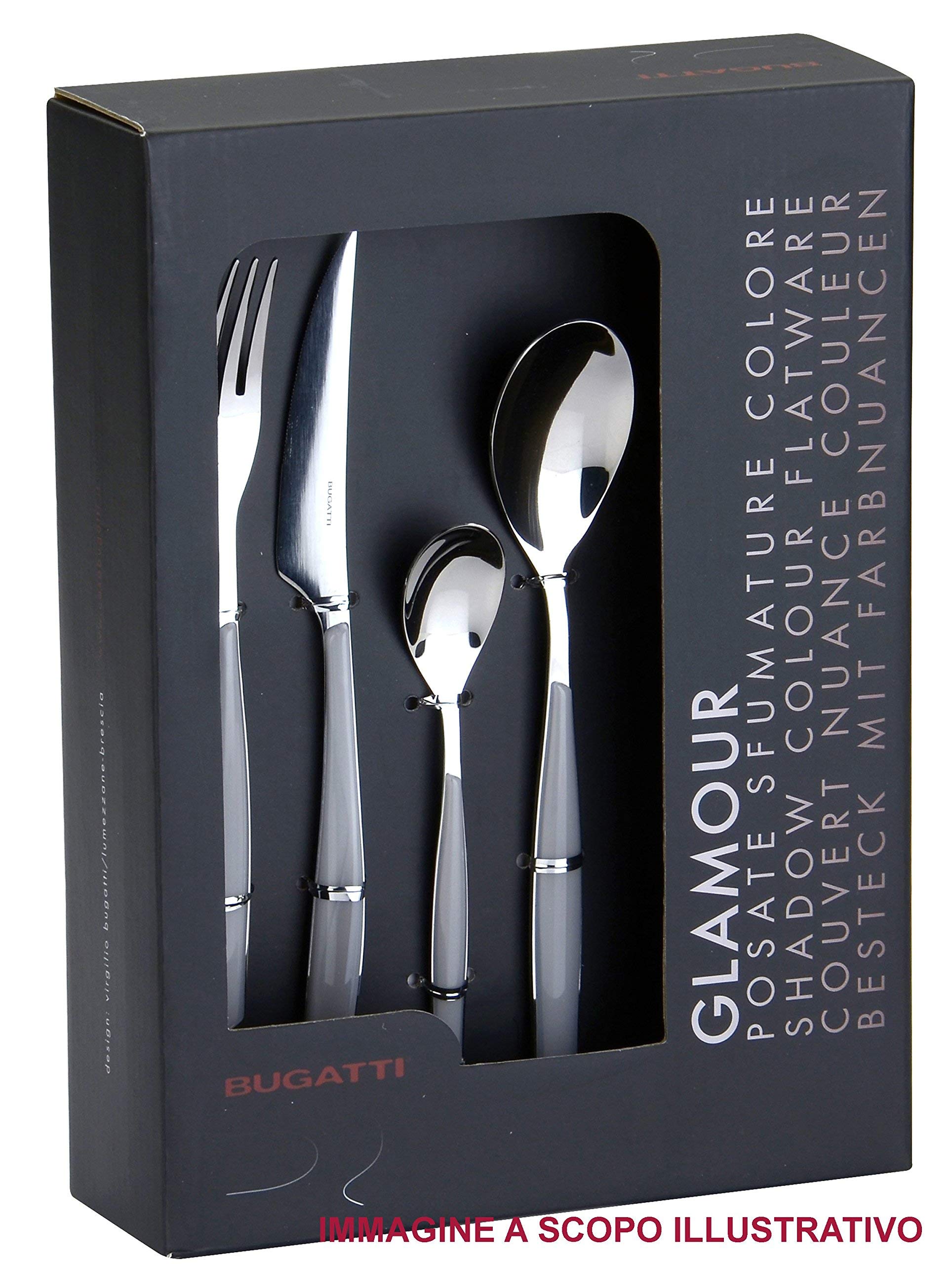 Amazon.com: BUGATTI, Glamour 24 Piece Cutlery Set 18/10 Stainless