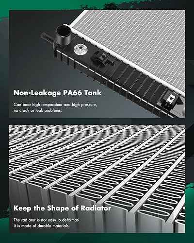 Miniatura 396 de SCITOO Radiador 2990 para Honda 2008-2012 para Accord 2.4L 2012-2015 para Honda para Crosstour 2.4L