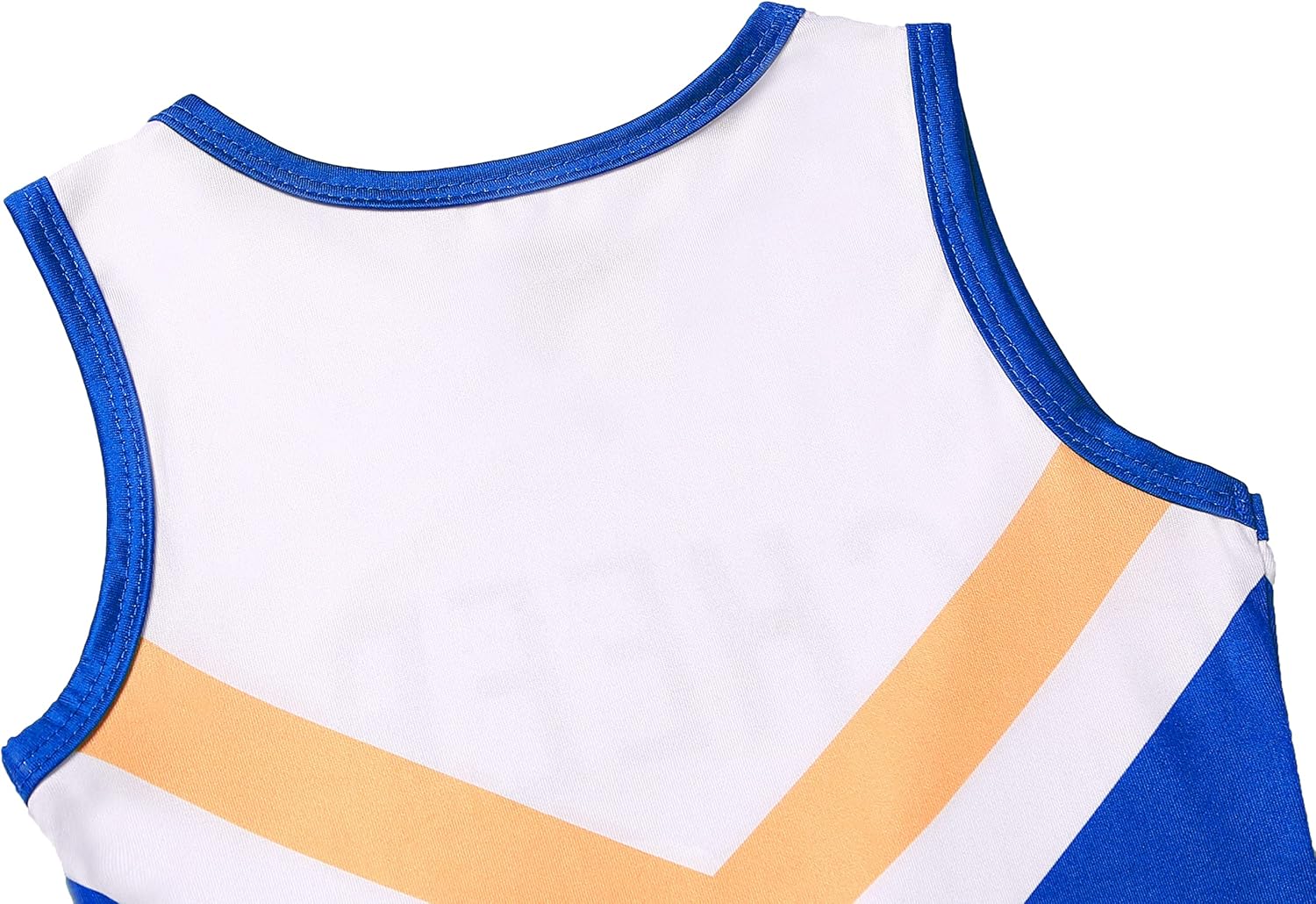 Cheerleader Costume for Girls Blue Cheerleading Outfit for Kids Cheer Up Party Halloween Cosplay Birthday Gifts - Image 4