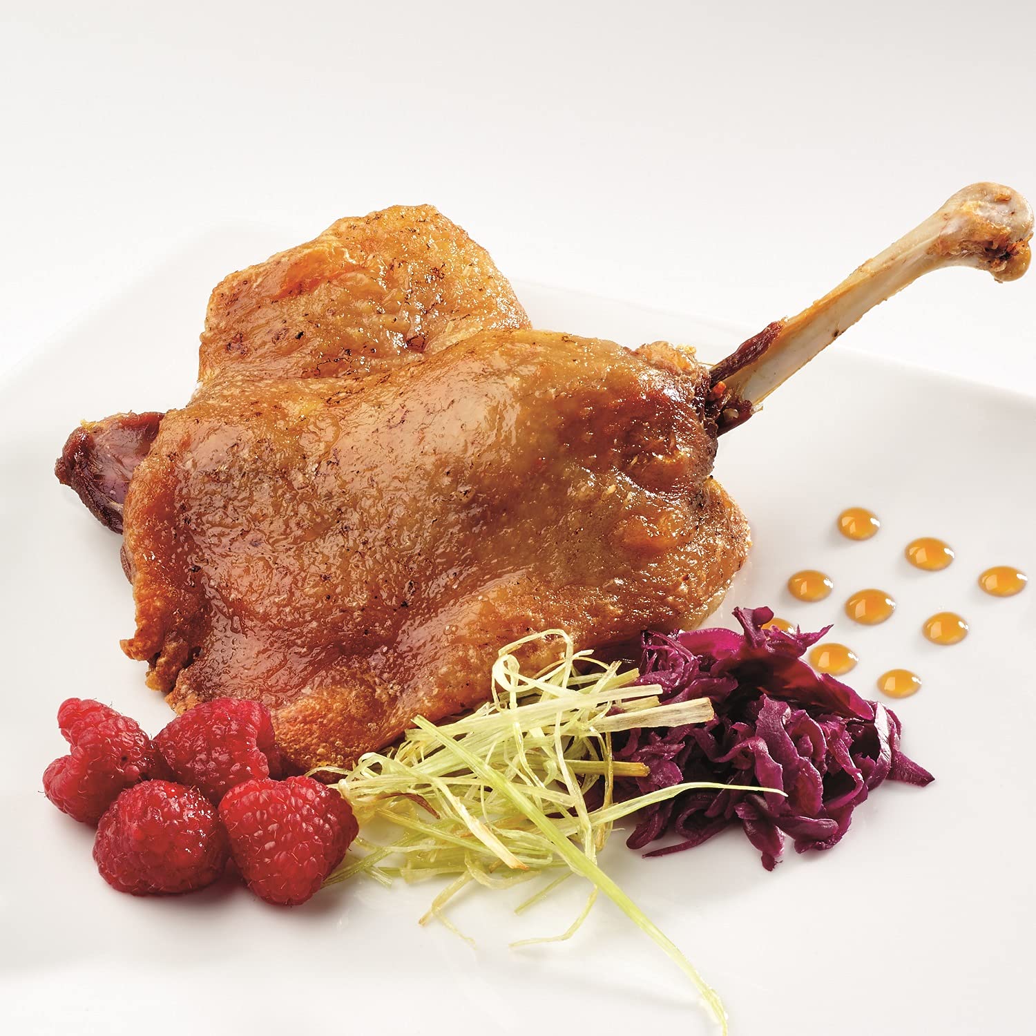 MALVASIA Confit de Pato, Muslos de Pato Confitados, Elaboración Tradicional, Ideal para Ocasiones Especiales, Sin Gluten, 2 Muslos