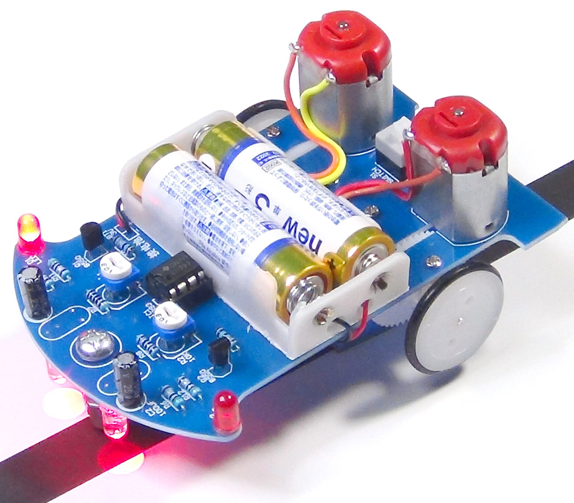Amazon.co.jp: ライントレーサー 電子工作キット : おもちゃ