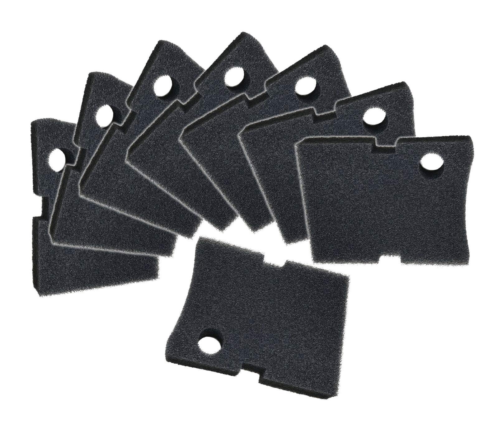 8 pcs Black Coarse Foam Filter Pads 250 350 Canister Filter