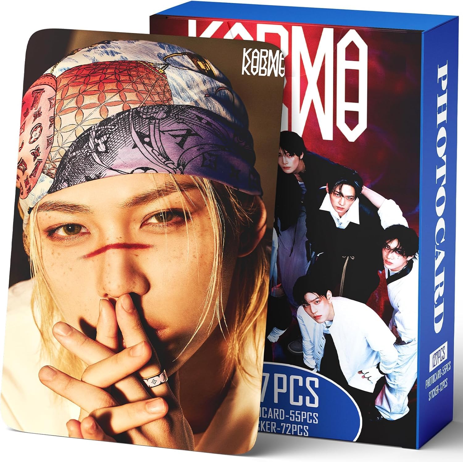 Yuto Photocards 127 PCS Karma Photo Cards lomo Card Gift Lomo Cards Merch for Boys and Girls